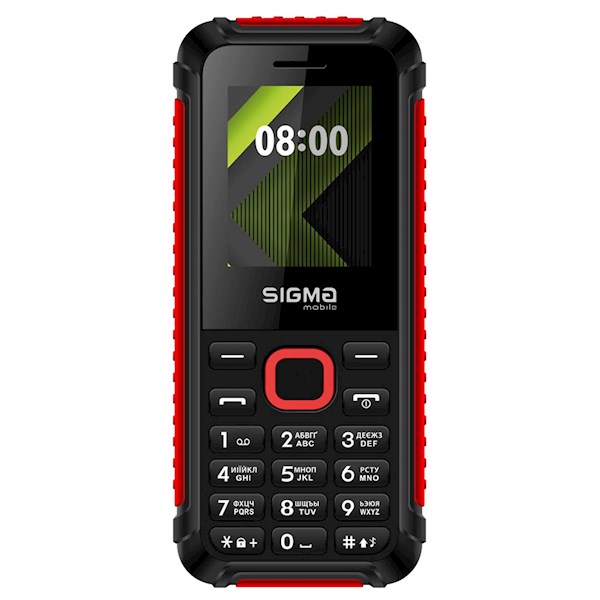 მობილური ტელეფონი Sigma X-STYLE 18 TRACK Dual SIM, Red